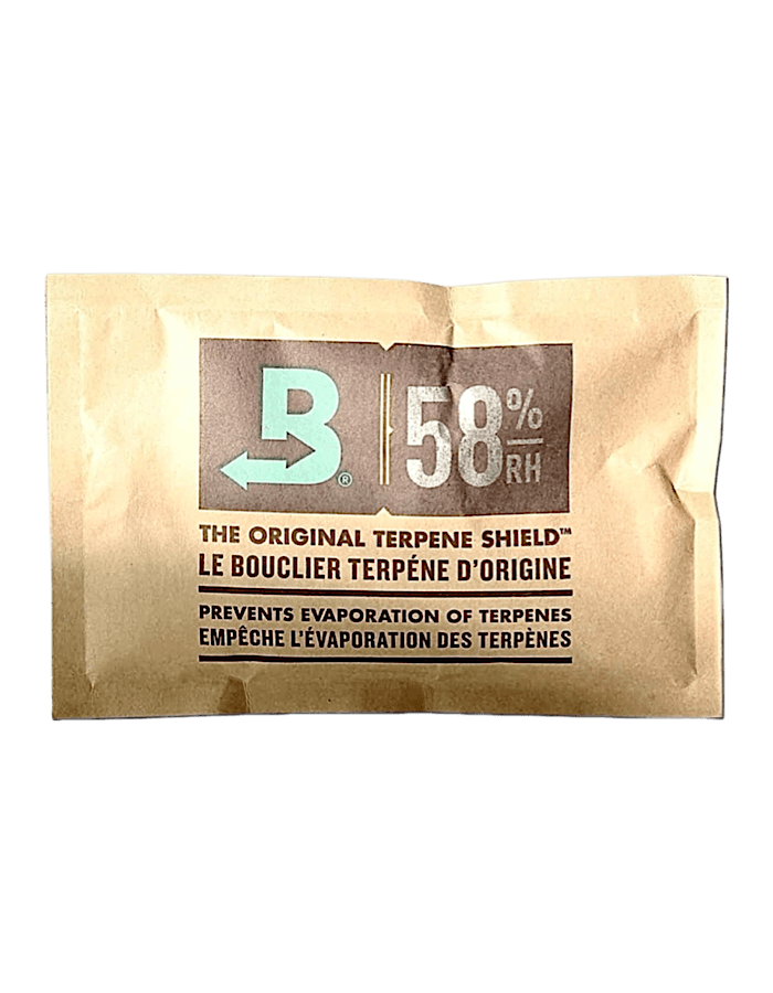 Boveda Bag 58 % – grosser Lagerbeutel mit integrierter Feuchtigkeitskontrolle für Kräuter und Blüten