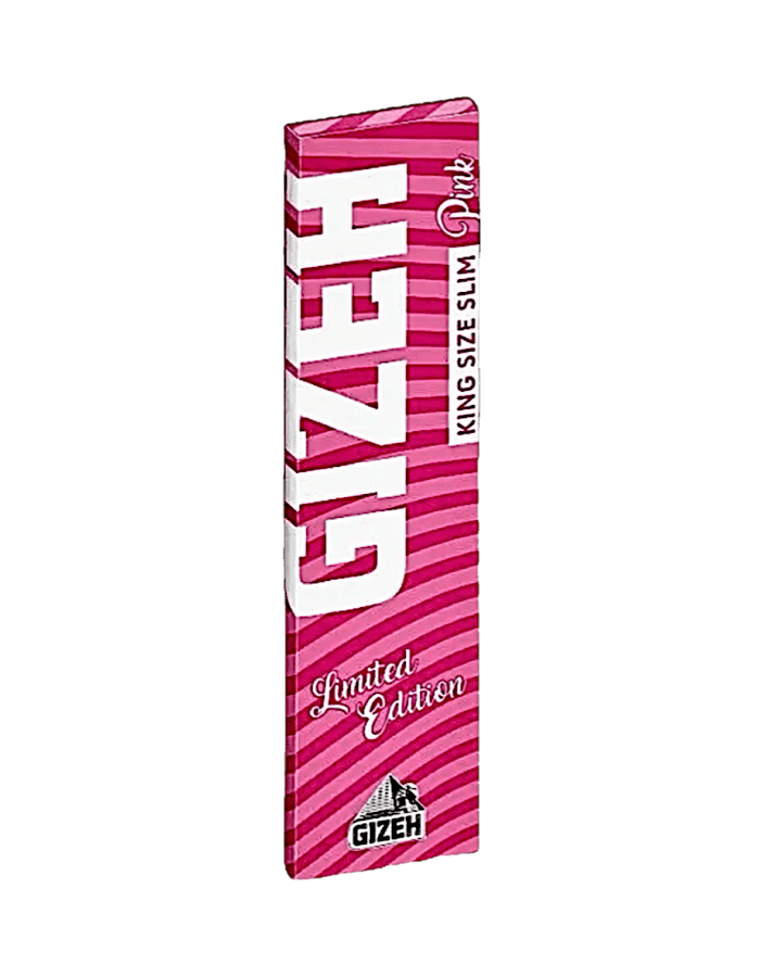 Gizeh Longpapers Slim Pink – 110 mm Slim-Drehpapier in pinker Verpackung, stylisch und klassisch