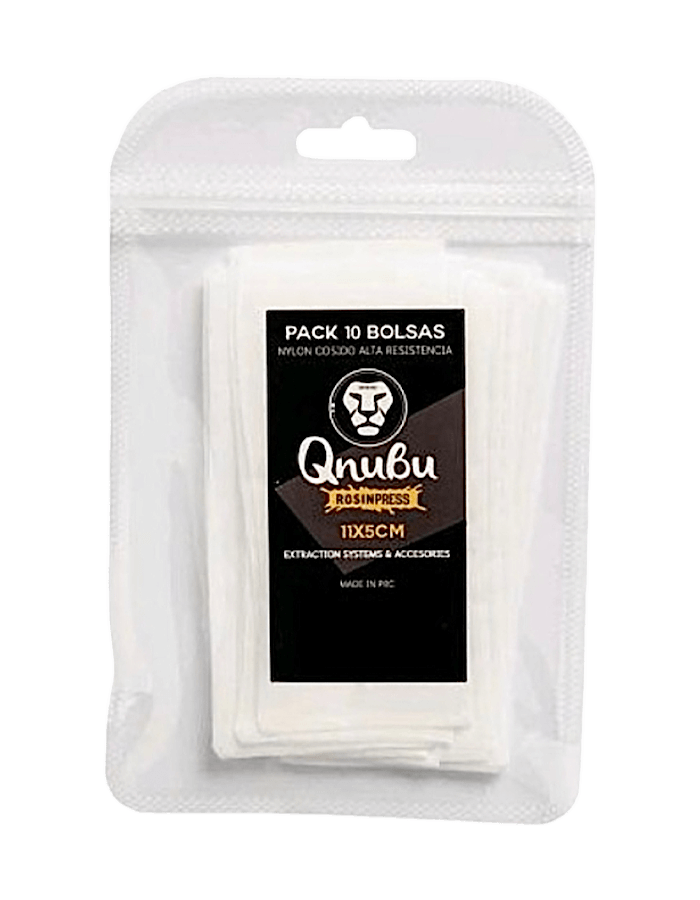 Qnubu Rosin Press Bags 90 Micron 10 x 5 cm 10 Stück
