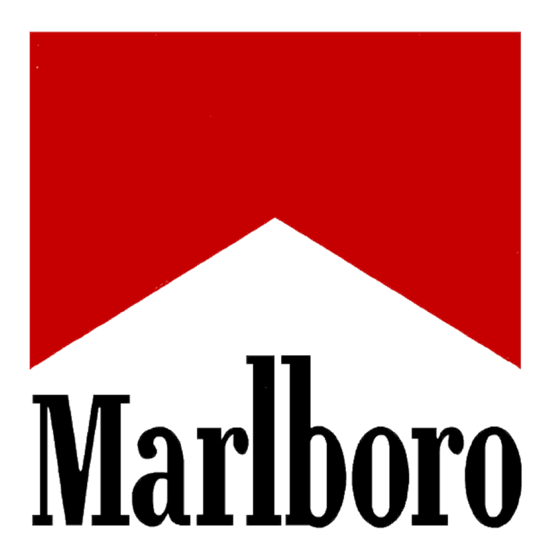 Marlboro Logo – Markenlogo der weltweit bekannten Zigarettenmarke mit dem roten Dach