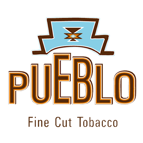 Pueblo Logo – Markenlogo für naturbelassenen Tabak ohne Zusatzstoffe
