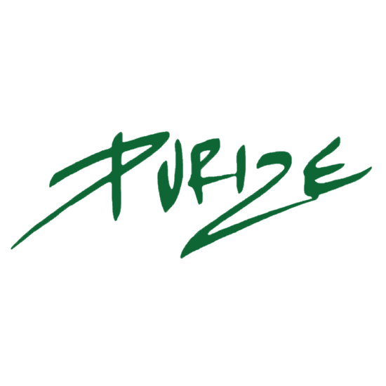 Purize Logo – Markenlogo des deutschen Herstellers für Aktivkohlefilter und nachhaltiges Rauchzubehör