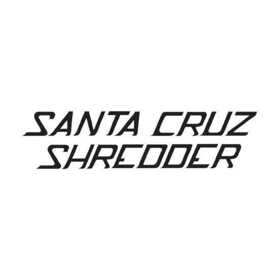 Santa Cruz Shredder Logo – Markenlogo des Premium-Herstellers für Aluminium Grinder und Zubehör
