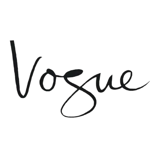 Vogue Logo – Markenlogo der eleganten Zigarettenmarke mit femininer Designsprache
