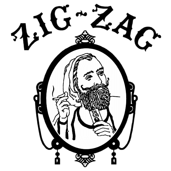 Zig-Zag Logo – Markenlogo des traditionsreichen Herstellers für Drehpapier und Rauchzubehör