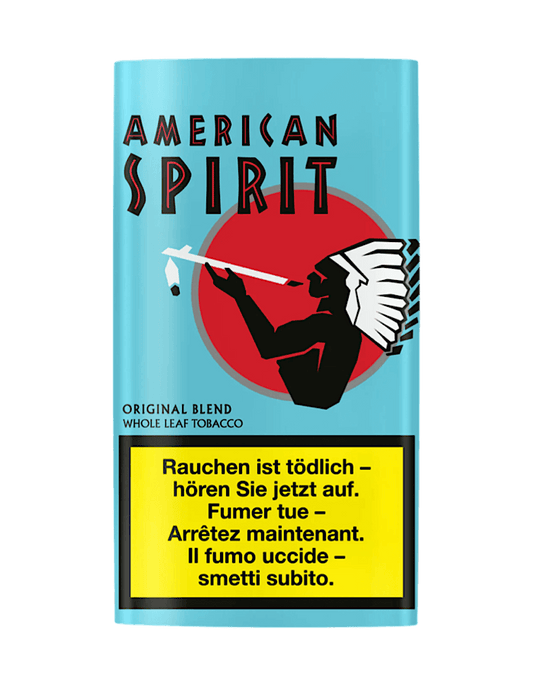 American Spirit Blue Tabakbeutel