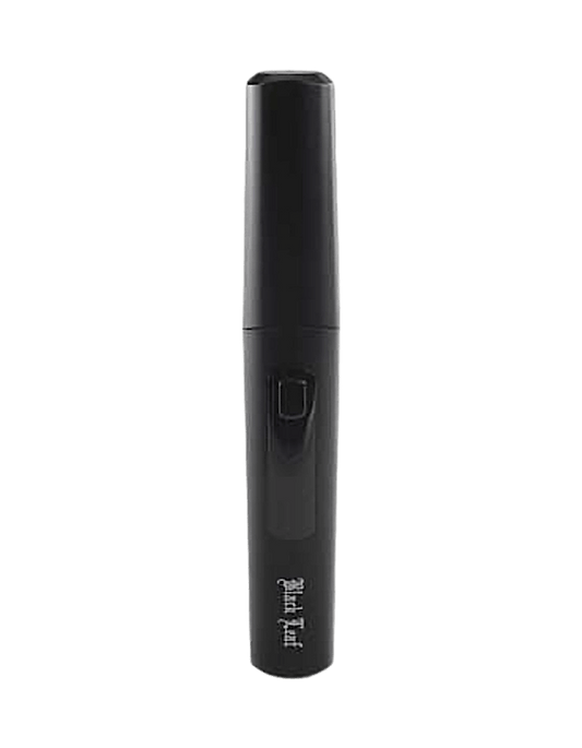 Black Leaf Hot Knife mit Led Licht Schwarz
