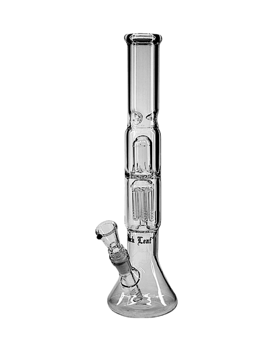 Black Leaf Icebong Perkolator aus Glas