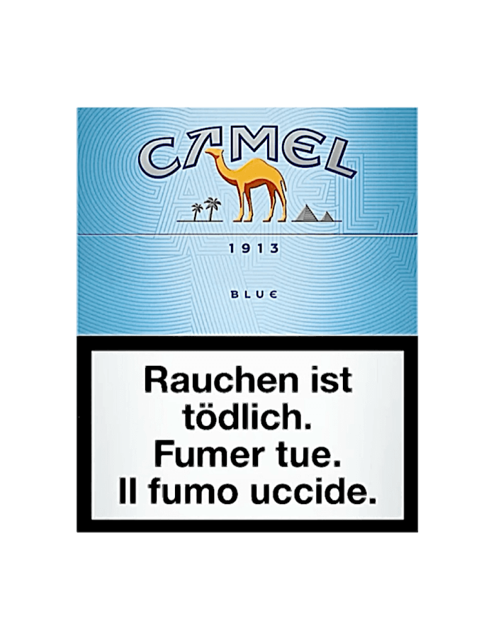 Camel Blue Zigaretten Big Pack – 26 Stück milde Filterzigaretten in blauer Grosspackung