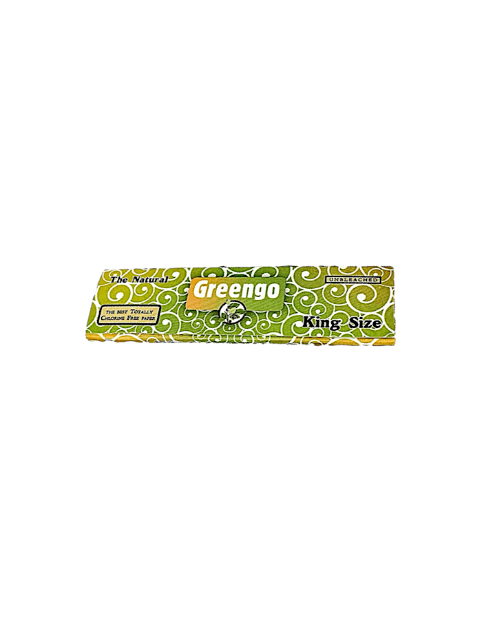 Greengo Longpapers King Size – ungebleichtes 110 mm Drehpapier aus recyceltem Papier, nachhaltig und naturbelassen