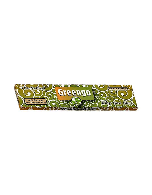 Greengo Longpapers Slim – ungebleichtes 110 mm Bio-Drehpapier aus recyceltem Material