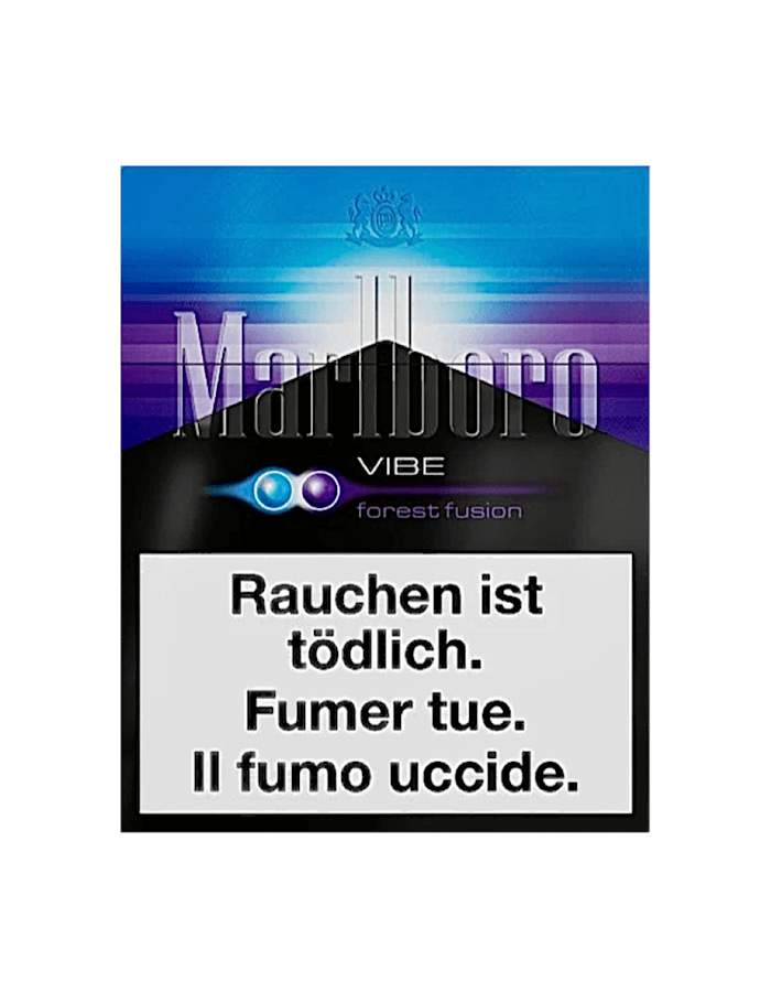 Marlboro Vibe Forest Fusion Zigaretten Big Pack – 25 Stück mit Doppelaroma im modernen Verpackungsdesign