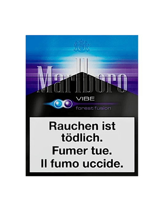 Marlboro Vibe Forest Fusion Zigaretten Big Pack – 25 Stück mit Doppelaroma im modernen Verpackungsdesign