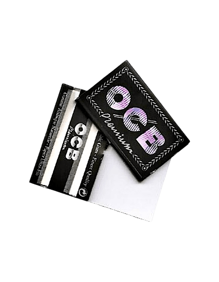 OCB Premium Zigarettenpapier in Slim-Grösse, extra dünnes Drehpapier für Zigaretten