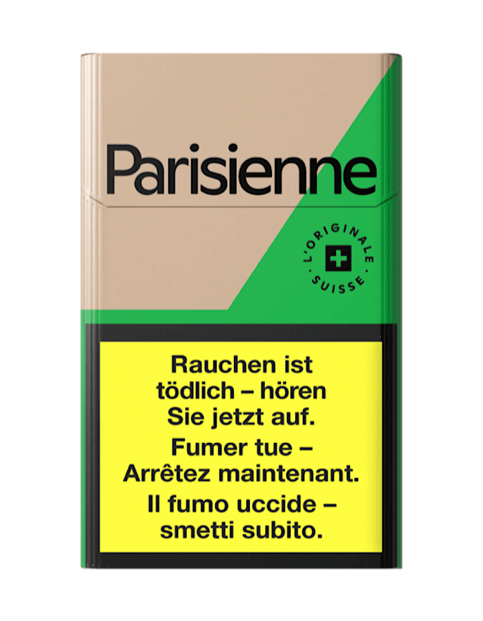 Parisienne Grün Zigaretten