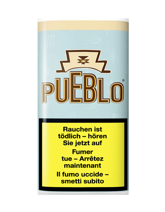 Pueblo Blau Tabakbeutel