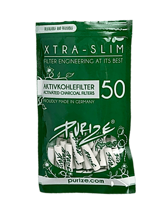 Purize Aktivkohlefilter Xtra Slim 50Stk. 6mm Weiss