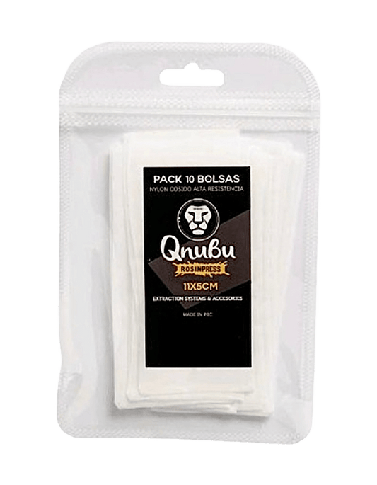 Qnubu Rosin Press Bags 25 Micron 10 x 5 cm 10 Stück