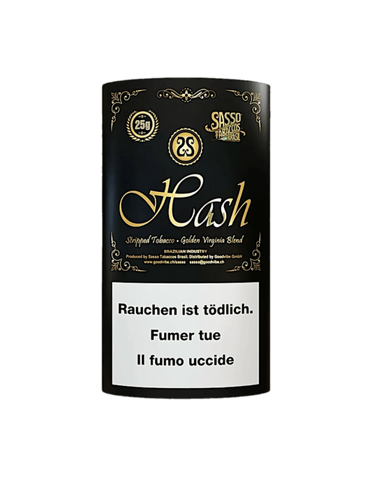 Sasso Tabaccos Brasil Hash Tabakbeutel 25 g – aromatischer Feinschnitt mit intensiven, exotischen Noten