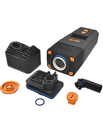 Storz & Bickel Venty auseinandergebaut – alle Einzelteile des Vaporizers übersichtlich dargestellt