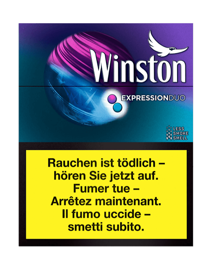 Winston Expression Duo Zigaretten Big Pack